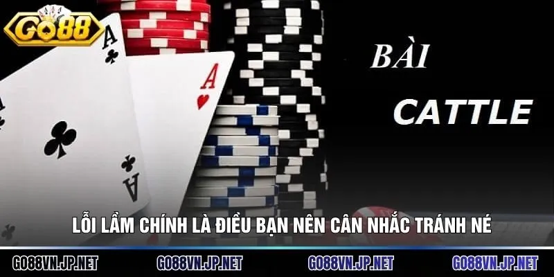 Lỗi lầm chính là điều bạn nên cân nhắc tránh né