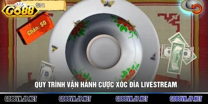 Quy trình vận hành cược xóc đĩa livestream