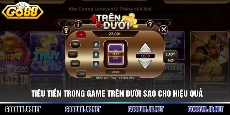 Tiêu tiền trong game trên dưới sao cho hiệu quả